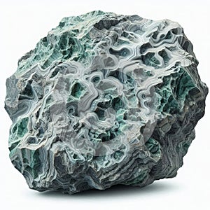 119 34. Greenschist - A low-grade metamorphic rock with a gren photo