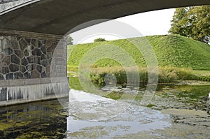 Greenspace under the bridge photo