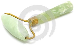 Greenstone (Nephrite) Facial Massage Device