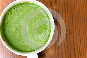 Greentea matcha latte