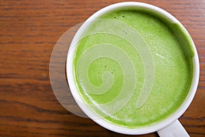 Greentea matcha latte