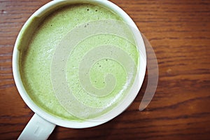 Greentea matcha latte