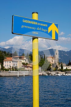 Greenway Del Lago Sign