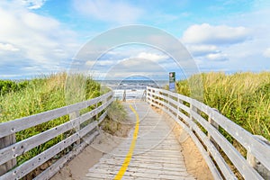Greenwich Beach Boardwalk Prince Edward Island, Canada