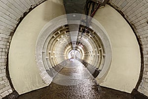 Greenwich Foot Tunnel beneath the River Thames