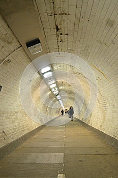 The Greenwich Foot Tunnel, East London