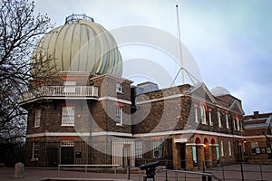 Greenwich Observatory building view, London photo