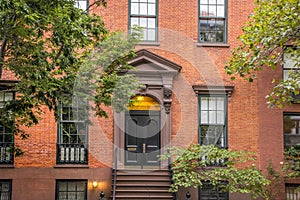 Greenwich Village apartment buildings, New York City