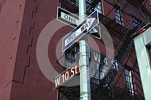 Greenwich Village Street Sign