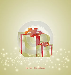 Greeting card for Christmas and New Year.