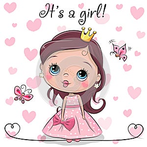 Greeting Card fairy tale Princess