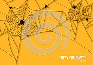 Greeting card Halloween night background