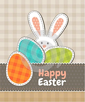 Greeting card. Happy Easter