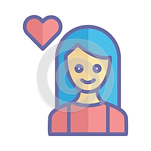 Greeting card, love regards Isolated Vector Icon which can easily modify or edit