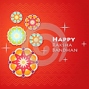 Greeting card for Raksha Bandhan