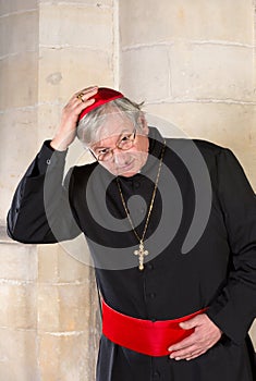 Greeting cardinal