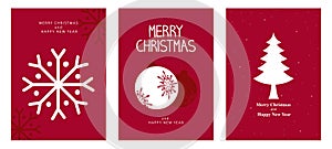 Greeting Cards Christmas Minimalist Design