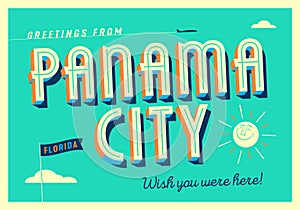 Greetings from Panama City, Florida, USA photo