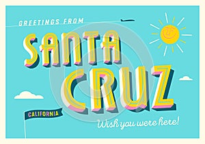 Greetings from Santa Cruz, California, USA.