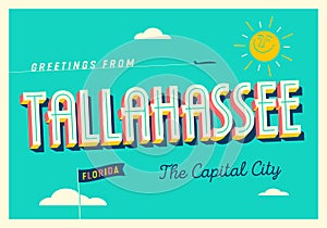 Greetings from Tallahassee, Florida, USA