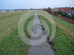 Greetsiel at the germann north sea coast