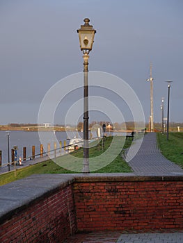 Greetsiel at the germann north sea coast