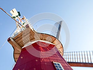 Greetsiel, traditional Dutch Windmill