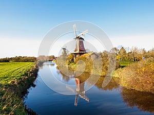 Greetsiel, traditional Dutch Windmill