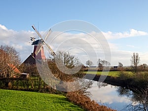 Greetsiel, traditional Windmill