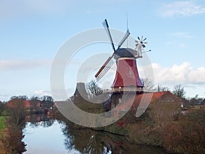 Greetsiel, traditional Windmill