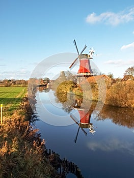 Greetsiel, traditional Windmill