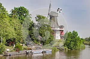 The Greetsiel twin mills are the landmark of Greetsiel