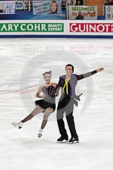 Greg Zuerlein and Madison Chock