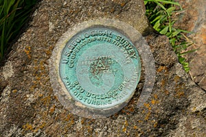 Gregory Bald Survey Marker