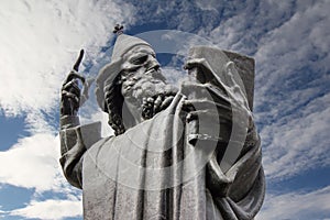Gregory of Nin statue in Split, Croatia