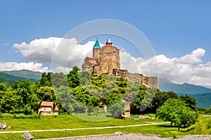 Gremi 16-th century Orthodox church in Kakheti, Georgia