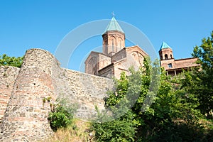 Gremi Fortress and Church complex. a famous Historic site in Gremi, Kakheti, Georgia