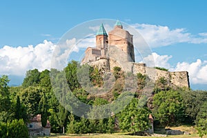 Gremi Fortress and Church complex. a famous Historic site in Gremi, Kakheti, Georgia