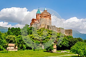 Gremi 16-th century Orthodox church in Kakheti region, Georgia