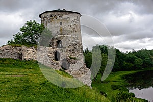 Gremyachaya Tower in Pskov