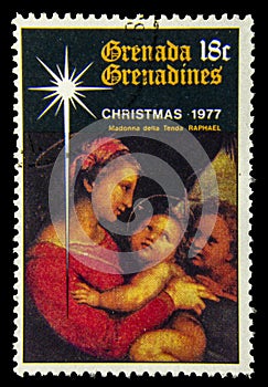 Madonna della Tenda post stamp