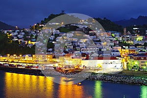 Grenada at night