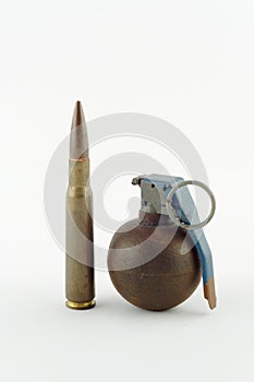 Grenade and bullet