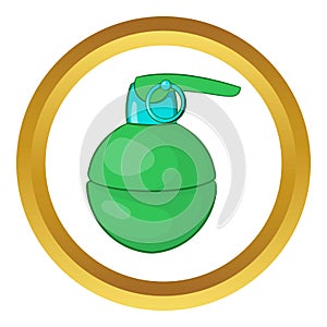 Grenade vector icon