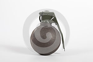 Grenade on white background.