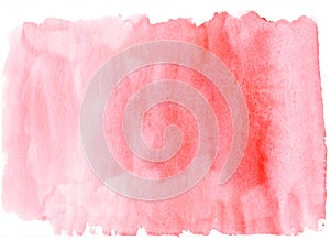 Grenadine red gradient watercolor template