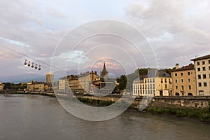 Grenoble-Bastille cable car