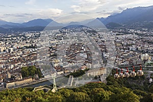 Grenoble-Bastille cable car