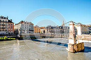 Grenoble city in France