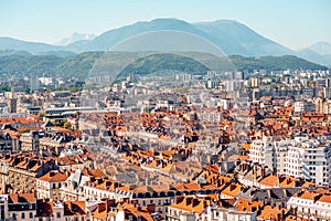 Grenoble city in France